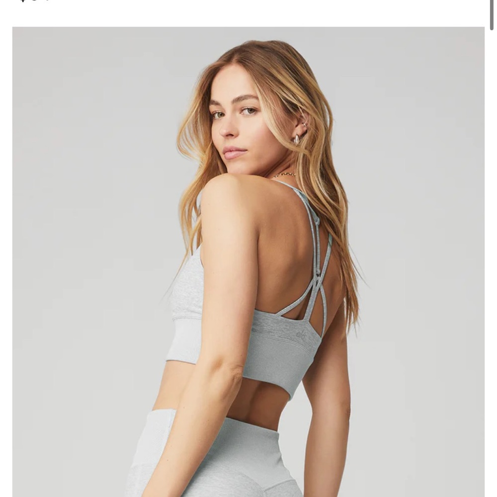 Alo Yoga Soft Set in Zinc Heather